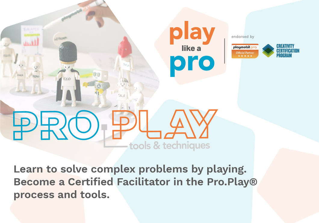 International Certification Pro.Play@ Method (in person) Levels 2 & 3